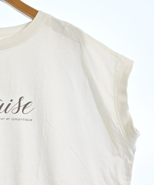 SALON adam et rope（サロンアダムエロペ）Tシャツ・カットソー 白 サイズ:F レディース/2200608652016