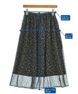 SALON adam et rope（サロンアダムエロペ）ロング・マキシ丈スカート 黒 サイズ:F レディース/2200612733671