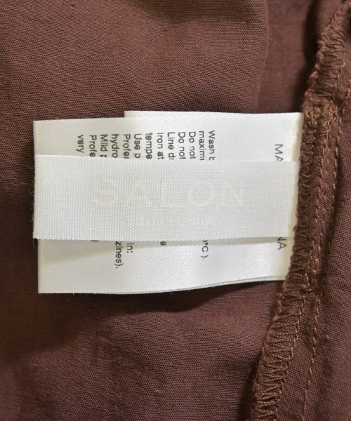 SALON adam et rope（サロンアダムエロペ）ブラウス 茶 サイズ:F レディース/2200616108383