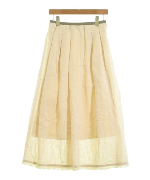 SALON adam et rope（サロンアダムエロペ）ロング・マキシ丈スカート ベージュ サイズ:F レディース/2200610422010