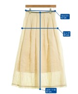 SALON adam et rope（サロンアダムエロペ）ロング・マキシ丈スカート ベージュ サイズ:F レディース/2200610422010