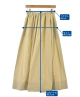 SALON adam et rope（サロンアダムエロペ）ロング・マキシ丈スカート ベージュ サイズ:F レディース/2200613970150