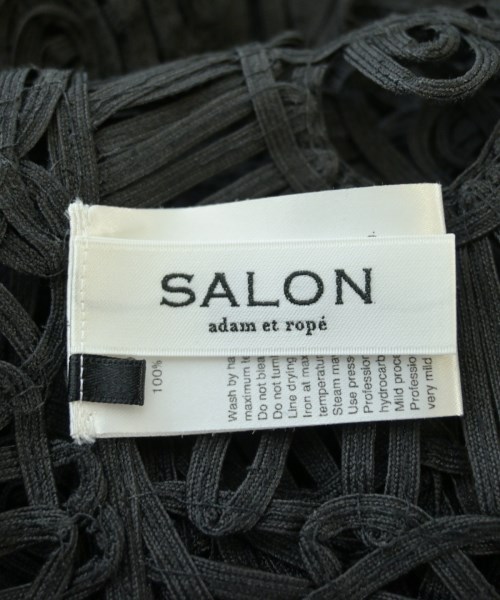SALON adam et rope（サロンアダムエロペ）ベスト 黒 サイズ:F レディース/2200611874146