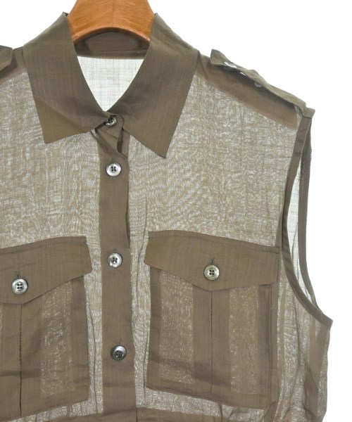 SALON adam et rope（サロンアダムエロペ）ブラウス 茶 サイズ:F レディース/2200619188054