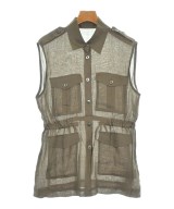 SALON adam et rope（サロンアダムエロペ）ブラウス 茶 サイズ:F レディース/2200619188054