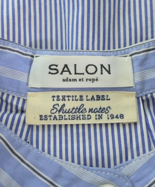 SALON adam et rope（サロンアダムエロペ）ブラウス 青 サイズ:F レディース/2200619188078