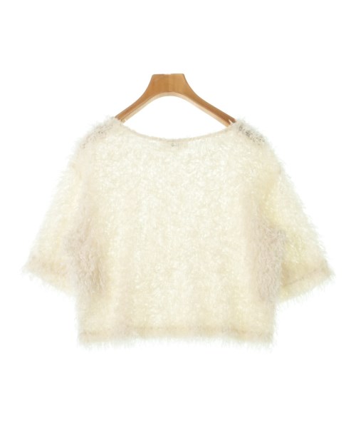 SALON adam et rope（サロンアダムエロペ）Tシャツ・カットソー 白 サイズ:F レディース/2200619188221