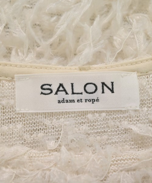 SALON adam et rope（サロンアダムエロペ）Tシャツ・カットソー 白 サイズ:F レディース/2200619188221