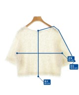 SALON adam et rope（サロンアダムエロペ）Tシャツ・カットソー 白 サイズ:F レディース/2200619188221