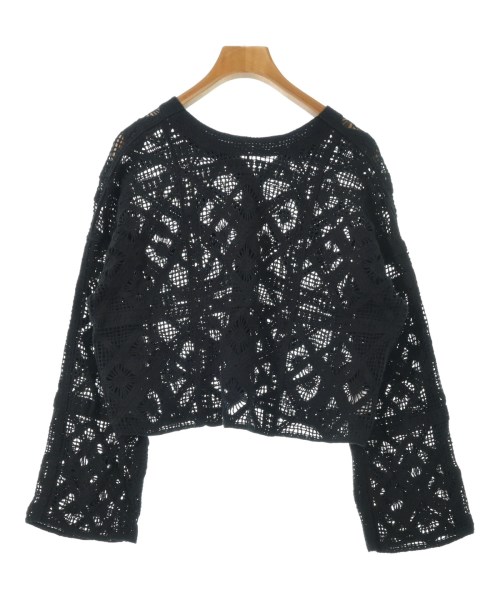 SALON adam et rope（サロンアダムエロペ）カーディガン 黒 サイズ:F レディース/2200619188269