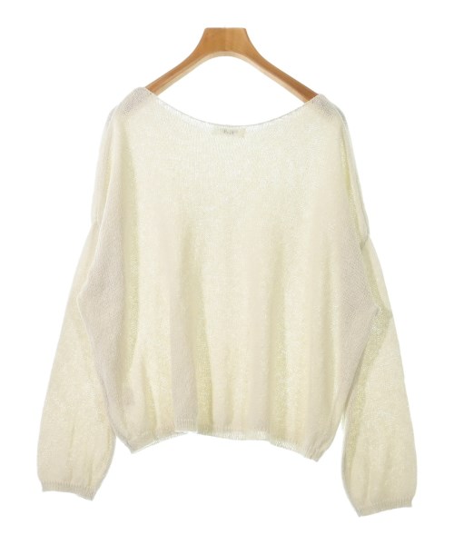 SALON adam et rope（サロンアダムエロペ）ニット・セーター 白 サイズ:F レディース/2200619188276