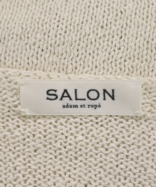 SALON adam et rope（サロンアダムエロペ）ニット・セーター 白 サイズ:F レディース/2200619188276