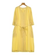 SALON adam et rope（サロンアダムエロペ）シャツワンピース 黄 サイズ:F レディース/2200606959179