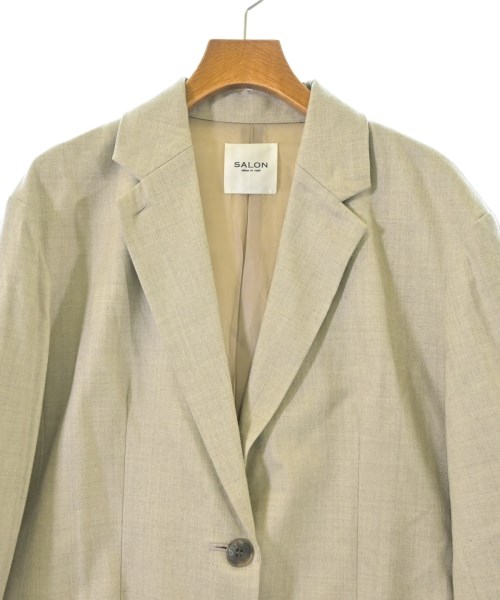 SALON adam et rope（サロンアダムエロペ）カジュアルジャケット ベージュ サイズ:S レディース/2200667256019
