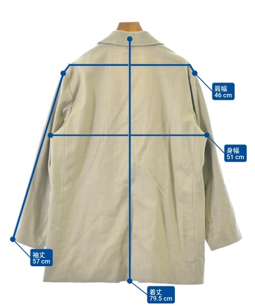 SALON adam et rope（サロンアダムエロペ）カジュアルジャケット ベージュ サイズ:S レディース/2200667256019