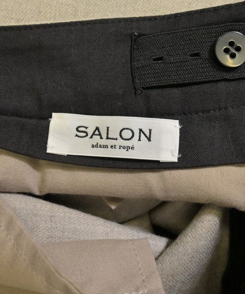 SALON adam et rope（サロンアダムエロペ）スラックス ベージュ サイズ:S レディース/2200667256026