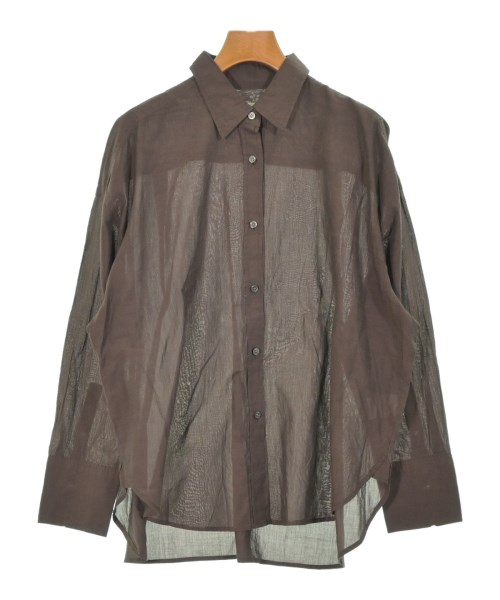 SALON adam et rope(サロンアダムエロペ)カジュアルシャツ 茶 サイズ:F/2200667256095