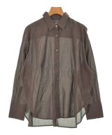 SALON adam et rope（サロンアダムエロペ）カジュアルシャツ 茶 サイズ:F レディース/2200667256095