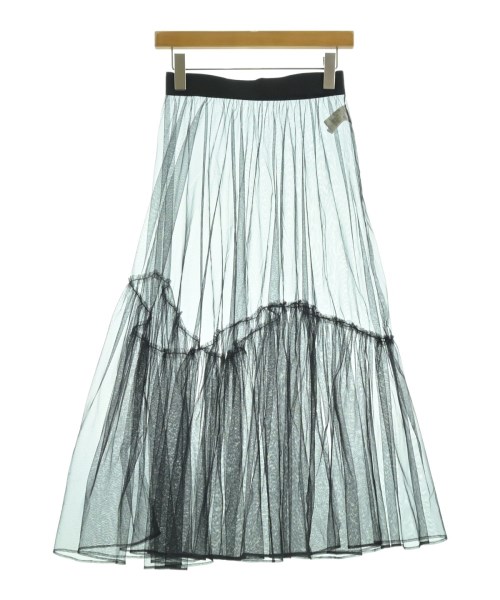 SALON adam et rope(サロンアダムエロペ)ロング・マキシ丈スカート 黒 サイズ:F/2200667256132