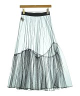 SALON adam et rope（サロンアダムエロペ）ロング・マキシ丈スカート 黒 サイズ:F レディース/2200667256132