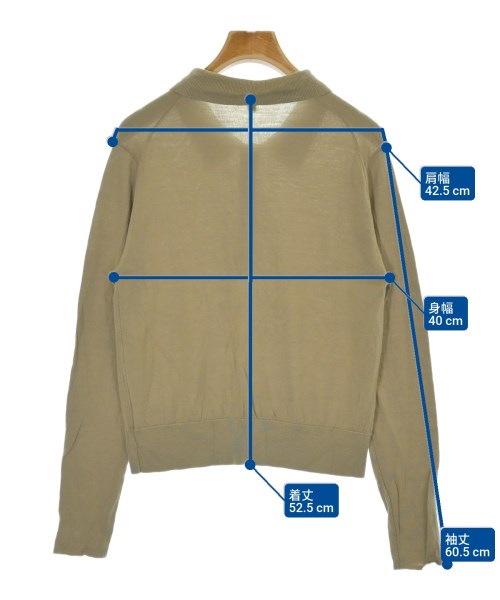 SALON adam et rope（サロンアダムエロペ）ニット・セーター ベージュ サイズ:F レディース/2200667256217