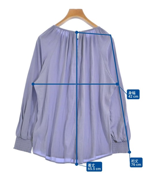 SALON adam et rope（サロンアダムエロペ）ブラウス 紫 サイズ:F レディース/2200673023049