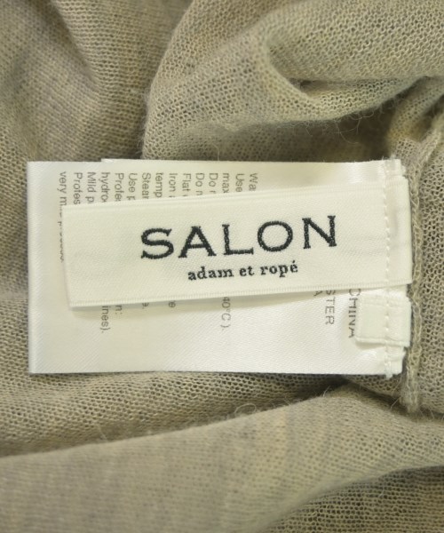 SALON adam et rope（サロンアダムエロペ）ニット・セーター グレー サイズ:F レディース/2200670082049