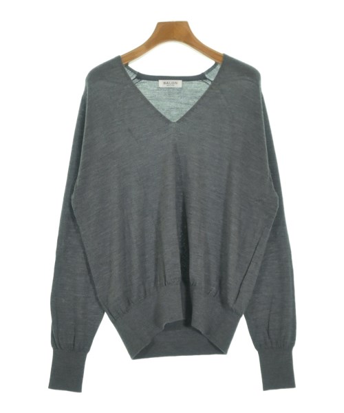 SALON adam et rope(サロンアダムエロペ)ニット・セーター グレー サイズ:F/2200673274045