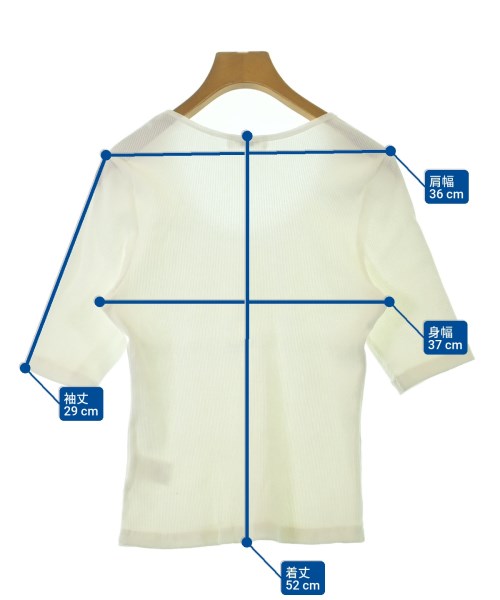 SALON adam et rope（サロンアダムエロペ）Tシャツ・カットソー 白 サイズ:F レディース/2200667843103