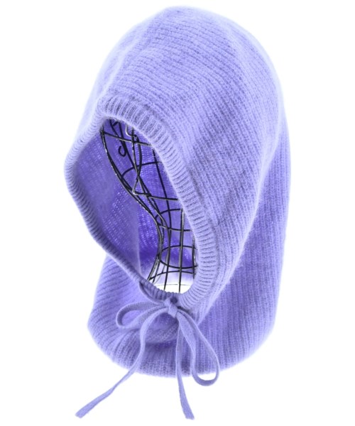 SALON adam et rope(サロンアダムエロペ)ニットキャップ・ビーニー 紫 サイズ:F/2200676120448