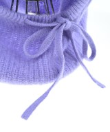 SALON adam et rope（サロンアダムエロペ）ニットキャップ・ビーニー 紫 サイズ:F レディース/2200676120448