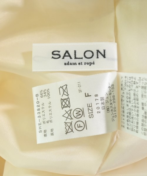 SALON adam et rope（サロンアダムエロペ）ワンピース 白 サイズ:F レディース/2200676885088