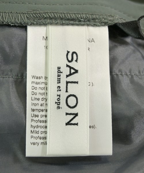 SALON adam et rope（サロンアダムエロペ）スラックス カーキ サイズ:F レディース/2200679574057