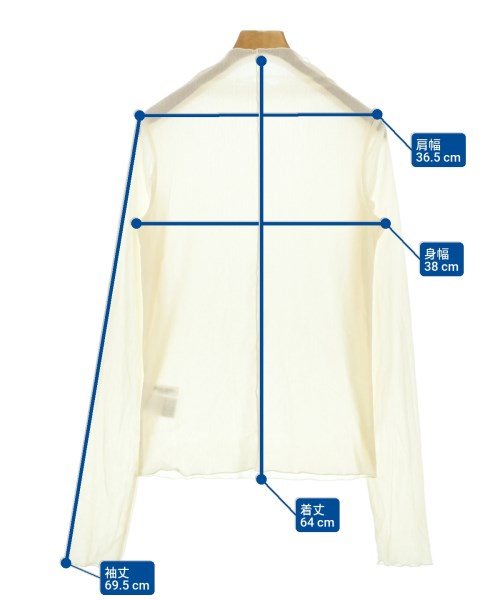 SALON adam et rope（サロンアダムエロペ）Tシャツ・カットソー 白 サイズ:F レディース/2200675629102