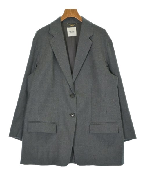 SALON adam et rope(サロンアダムエロペ)テーラードジャケット グレー サイズ:M/2200680103062