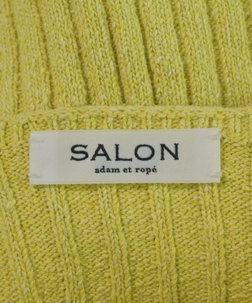 SALON adam et rope（サロンアダムエロペ）カーディガン 黄 サイズ:F レディース/2200680170019