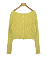 SALON adam et rope（サロンアダムエロペ）カーディガン 黄 サイズ:F レディース/2200680170019