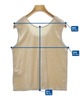 SALON adam et rope（サロンアダムエロペ）タンクトップ ベージュ サイズ:F レディース/2200680170033