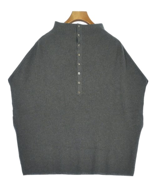 SALON adam et rope（サロンアダムエロペ）ニット・セーター グレー サイズ:F レディース/2200680170040