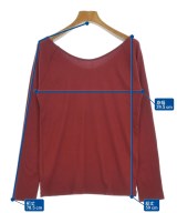 SALON adam et rope（サロンアダムエロペ）Tシャツ・カットソー 赤 サイズ:F レディース/2200681410091