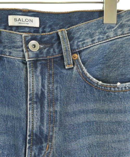 SALON adam et rope（サロンアダムエロペ）デニムパンツ 青 サイズ:S レディース/2200681273207