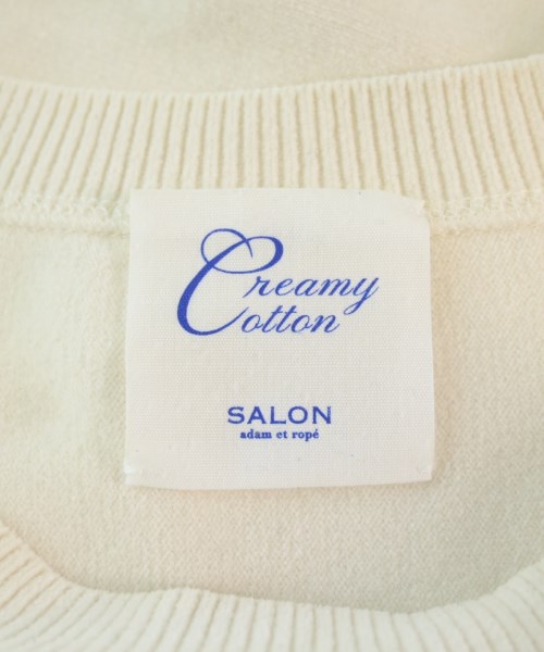 SALON adam et rope（サロンアダムエロペ）スウェット 白 サイズ:F レディース/2200682195027