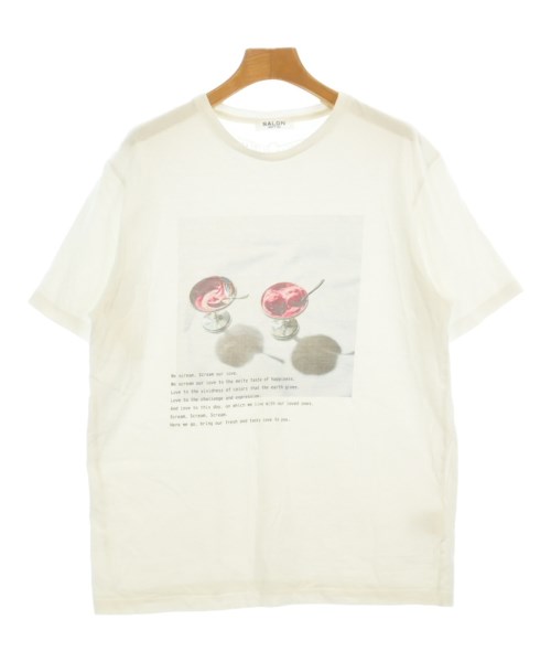 SALON adam et rope(サロンアダムエロペ)Tシャツ・カットソー 白 サイズ:F/2200692786093