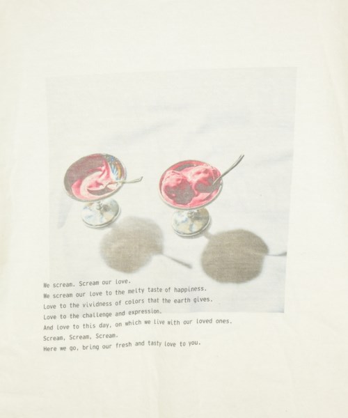 SALON adam et rope（サロンアダムエロペ）Tシャツ・カットソー 白 サイズ:F レディース/2200692786093