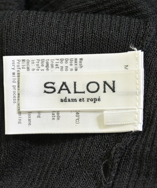 SALON adam et rope（サロンアダムエロペ）ニット・セーター 黒 サイズ:F レディース/2200689771248