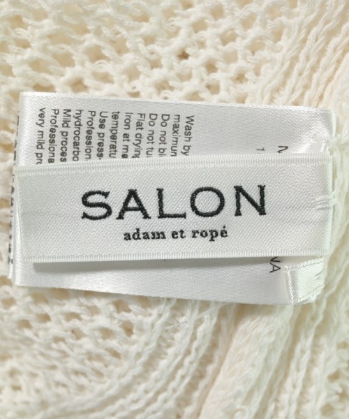 SALON adam et rope（サロンアダムエロペ）ニット・セーター 白 サイズ:F レディース/2200687744015