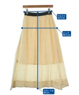 SALON adam et rope（サロンアダムエロペ）ロング・マキシ丈スカート 白 サイズ:F レディース/2200694897049