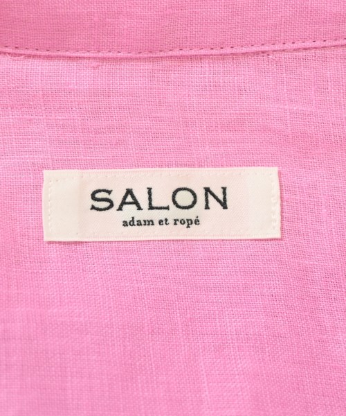 SALON adam et rope（サロンアダムエロペ）カジュアルシャツ ピンク サイズ:F レディース/2200698885073