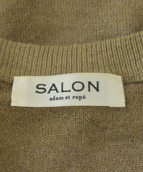SALON adam et rope（サロンアダムエロペ）ニット・セーター 茶 サイズ:F レディース/2200699216036