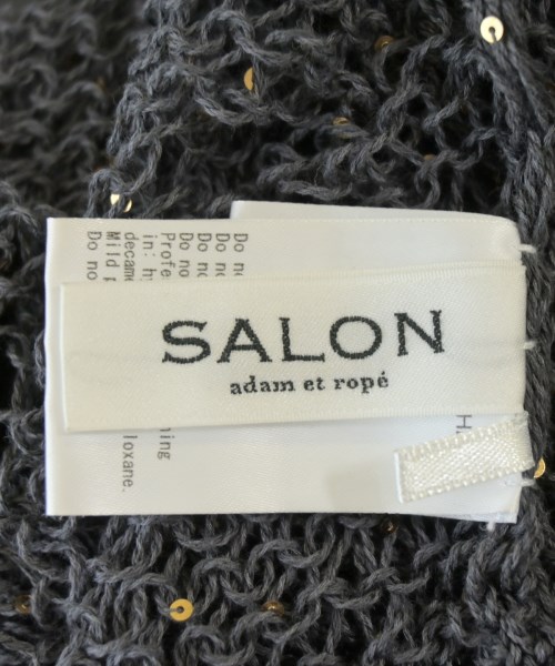 SALON adam et rope（サロンアダムエロペ）ニット・セーター グレー サイズ:F レディース/2200699216050